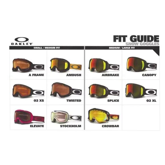 NEW 2012 Oakley Air Brake Goggles Flight Deck Fire Iridium Lens Whte O Frame M/L - Picture 3 of 15